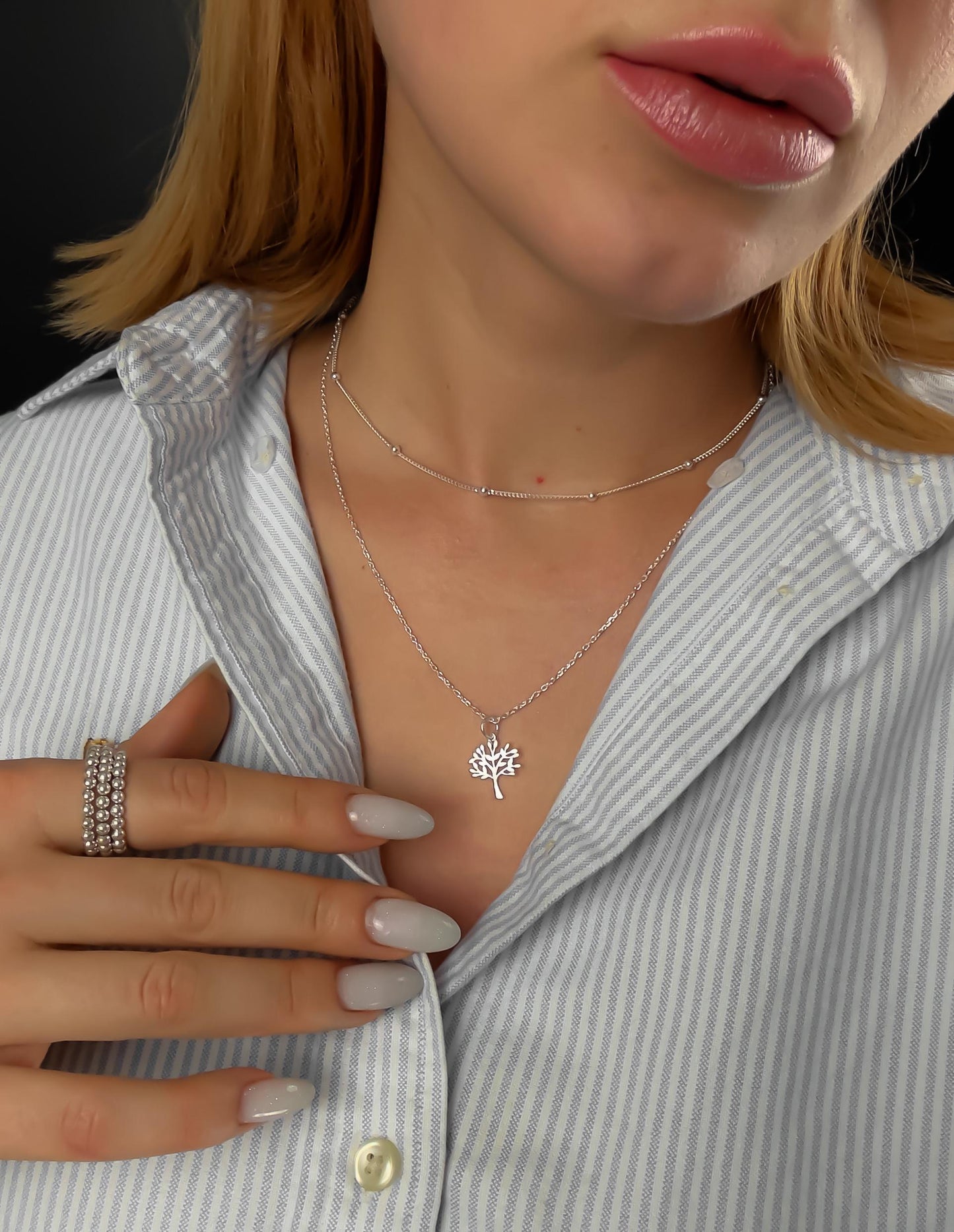 Silver Chain Necklace