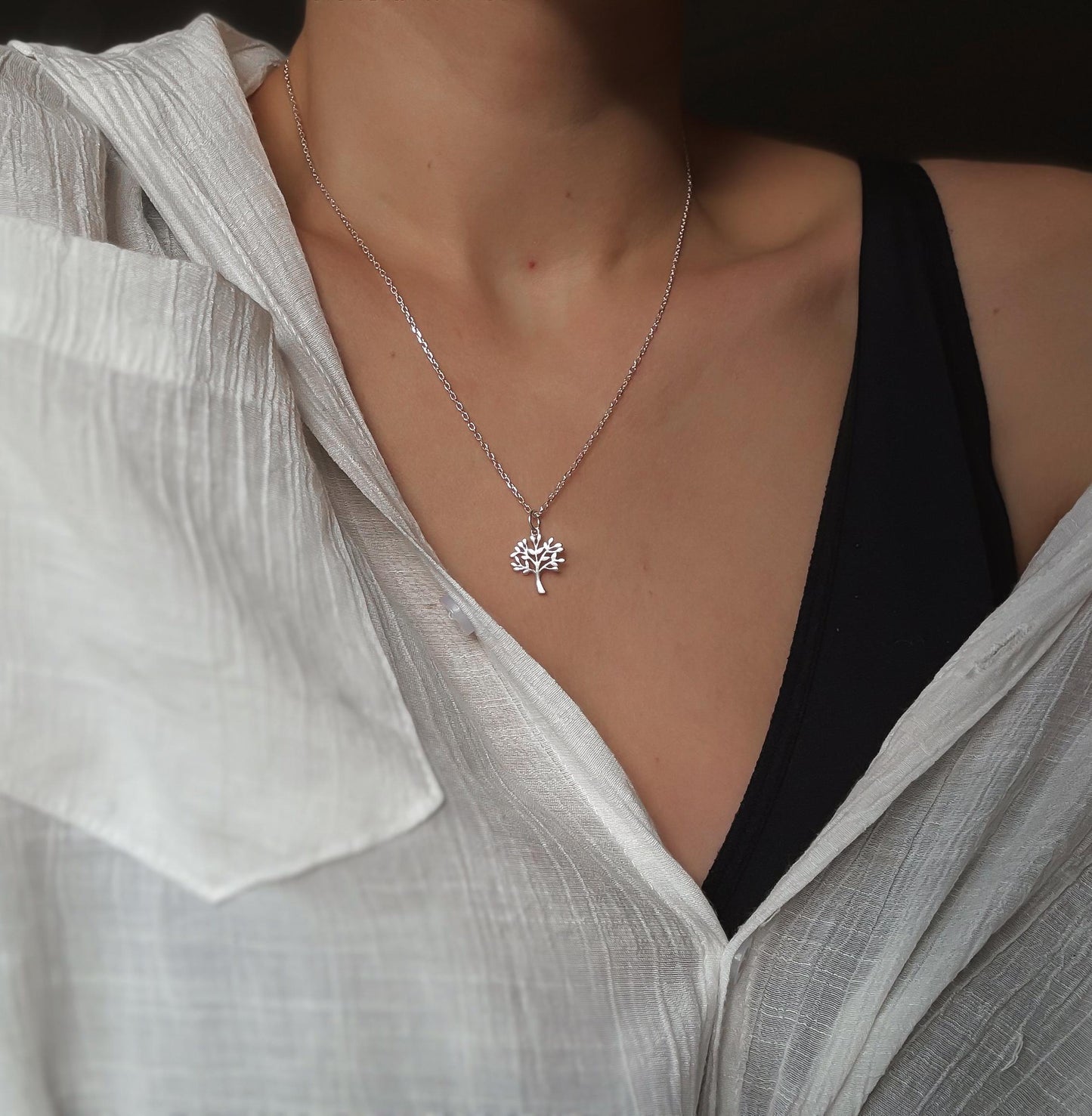 Silver Chain Necklace
