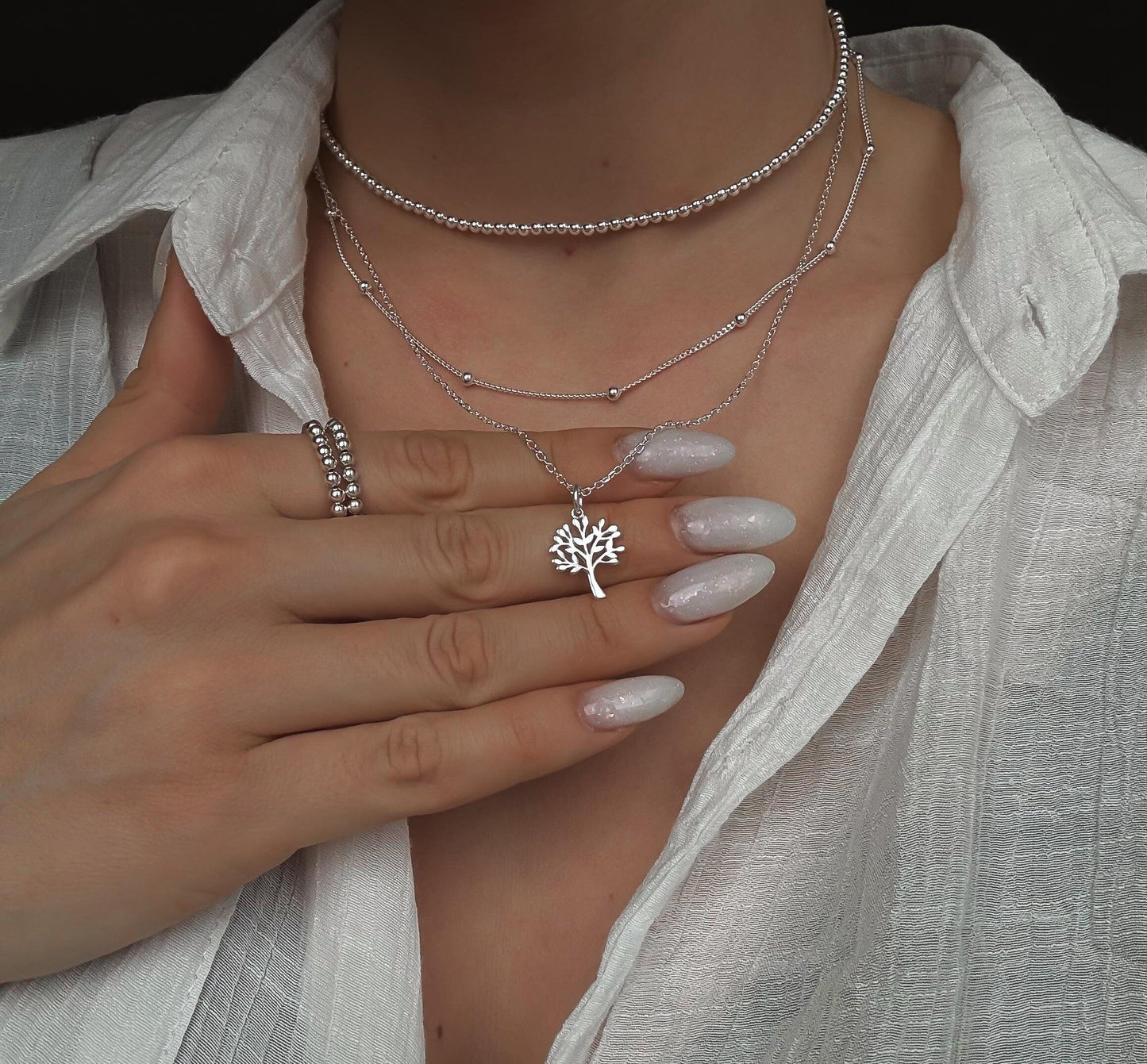 Silver Chain Necklace